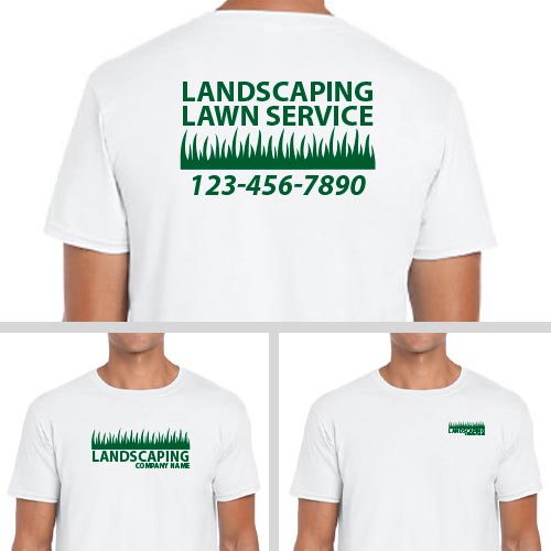 landscaping shirt designs