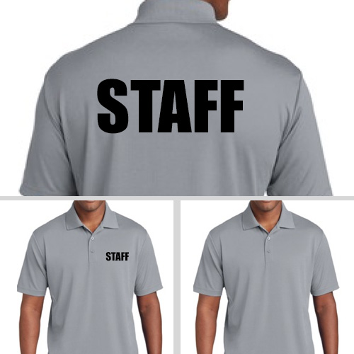 Staff Polo Shirts- Small to 4XL - Starting at $9.50 | TshirtByDesign.com
