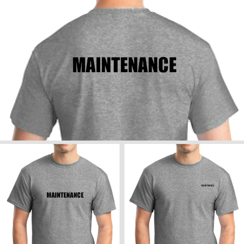 mcdonald's maintenance shirt