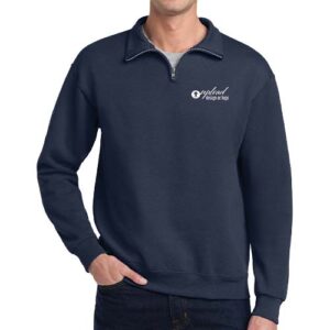 Personalized Half-Zip Sweatshirt