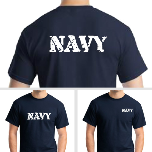 m&s navy t shirt