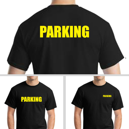 parking lot t shirts