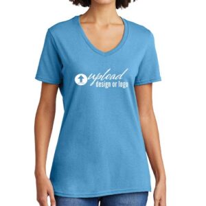 Women's Custom Printed V-Neck Tees