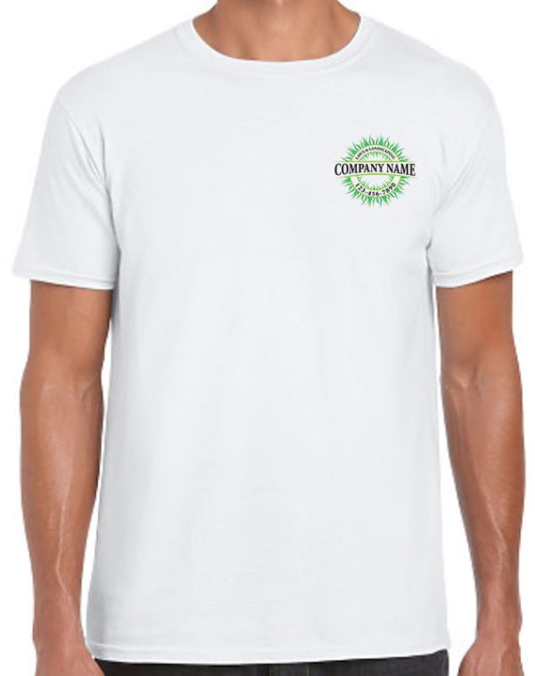 Full Color Lawn Care Logo Uniform - Custom Shirts | TshirtbyDesign.com