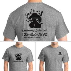 cleaning company shirt ideas