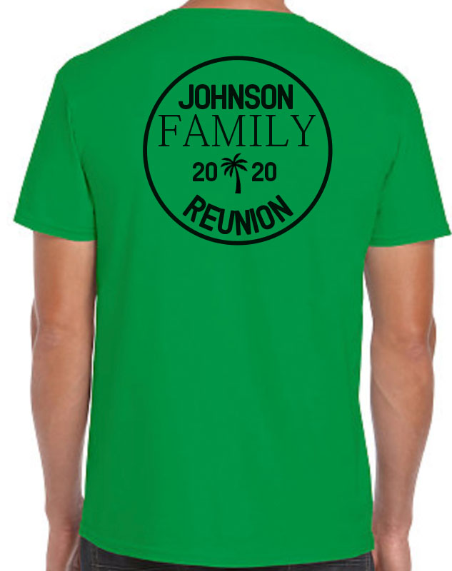 Personalized Family Reunion Shirts: Custom Printed Family Shirts