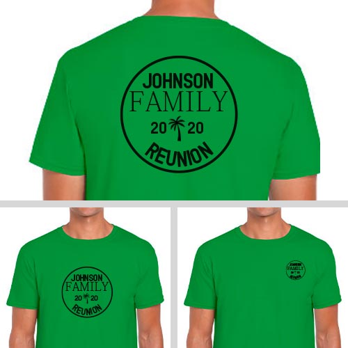 Personalized Family Reunion Shirts: Custom Printed Family Shirts