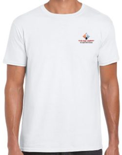 HVAC Uniforms with Thermometer Logo | TshirtByDesign.com