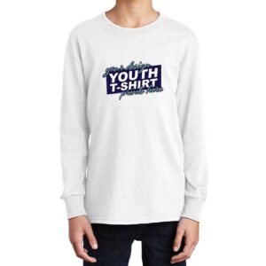 Custom Kids Long Sleeve Shirts - Full Color