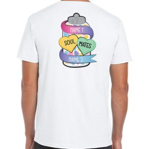 Soulmates Valentines Couple Shirts