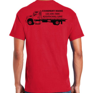 Company Shirt with Truck Logo